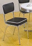 RETRO CHROME CHAIRS SET OF 4