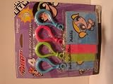 The Powerpuff Girls 4 Mini Photo Album Keychain/Bagclips, Holds up to 8 Photos