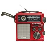 Eton FR300 Emergency Crank Radio Metallic Red by Emergency Radios