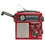 Eton FR300 Emergency Crank Radio  Metallic Red