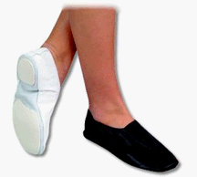 Adult's Black Gymnastic Shoe