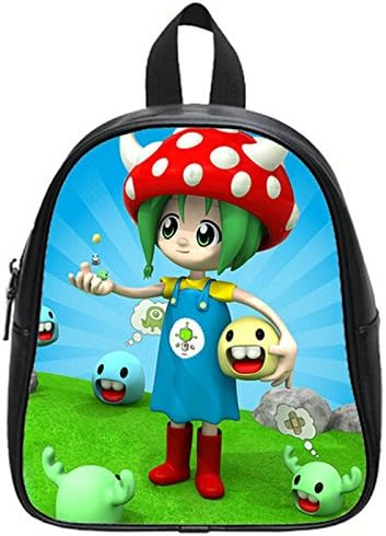 Children School Bags Printing Cartoon Schoolbag PU Leather Baby Kids Backpack
