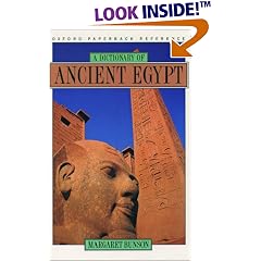 A Dictionary of Ancient Egypt