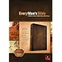 NLT Every Man's Bible Leather Like Rustic Brown by Tyndale