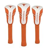 Texas Golf Club Headcovers Set of 3 - Nylon
