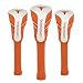 Texas Golf Club Headcovers Set of 3 - Nylon