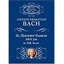 Bach St Matthew Passion Full Sc (Dover Miniature Scores)