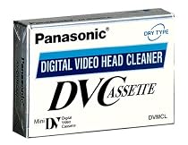 Panasonic DVMC Head cleaning tape for mini DV video equipment