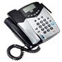 VTech 2498 2.4 GHz Analog Cordless Phone with Corded Base and Caller ID (Silver and Black)