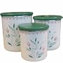 Corelle Coordinates Rosemarie 3-Piece Storage Jar Set