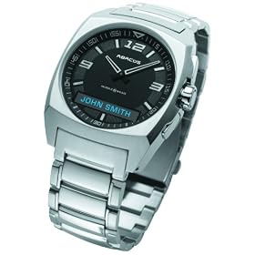 MobileWear Caller ID Watch - Stainless Steel