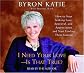 I Need Your Love - Is That True?: How to Stop Seeking Love, Approval, and Appreciation and Start Finding Them Instead