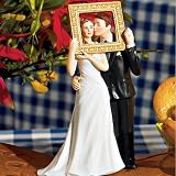 Beach Lovers Romantic Couple Wedding Cake Topper