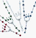 Avon Shades of Brights "Y" Necklace Gift Set White