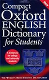 Produkt-Bild: Compact Oxford English Dictionary for Students: For University and College Students