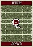 Milliken Green Utah Utes 10' 9 x 13' 2 Area Rug