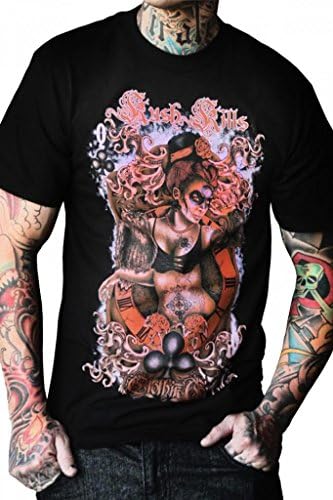 Men's Kush Kills Queen of Clubs T-Shirt 3XL