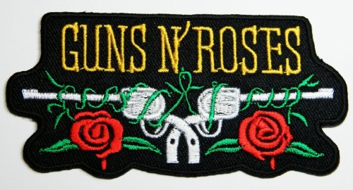 Guns N Roses Rock Music Band Patches Embroidered Iron on Patch MG02