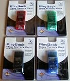 New Playstation 1 PS1 PSX MEGA 360 BLOCK MEMORY CARD 24