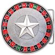 Color ROULETTE WHEEL SPINNER Belt Buckle