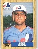 1987 Topps Traded #100T Jeff Reed - Montreal Expos (Baseball Cards)
