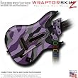 Camouflage Purple Skin fits Band Hero, Guitar Hero 5 & World Tour Guitars for XBOX 360 & PS3 (GUITAR NOT INCLUDED) by WraptorSkinz