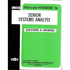 Senior Systems Analyst (Career Examination Passbooks)