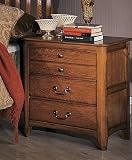 51A3bCPuUIL. SL160  Olivia Bedroom Collection Medium Oak Finish Hardwood Night Stand