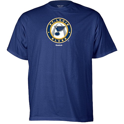 Reebok St. Louis Blues Third Logo T-Shirt Xx Large