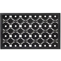 Extra Weave USA 18 by 30-Inch Circle Scraper Rubber Doormat
