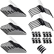 50 Piece Flocked Hanger Set Image of 50 Piece Flocked Hanger Set