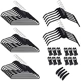 Image of 50 Piece Flocked Hanger Set