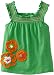 Hartstrings Girls 2-6X Toddler Jersey Smocked Flower Tank Top
