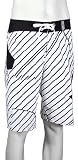 Review   / Volcom Foster Too Stripe Boardshorts - White