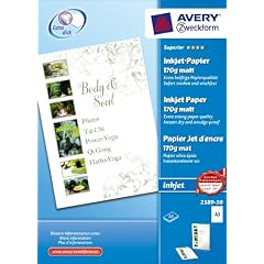 Avery Zweckform 2589-50 Superior Inkjet Papier matt A3 170g 50 Blatt
