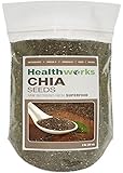 Healthworks Pesticide and Chemical-Free Chia Seeds, 32 Ounce