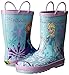 Western Chief Kids Waterproof Disney Character Rain Boots with Easy on Handles, Frozen Sisterhood, 11 M US Little Kid