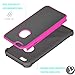 Tekcoo iPhone 6S Case, iPhone 6 Sturdy Case,[Tmajor] for iPhone 6 / 6S (4.7 INCH) Case Shock Absorbing Impact Defender Slim Cover Shell w/Plastic Outer & Rubber Silicone Inner [Hot Pink/Black]