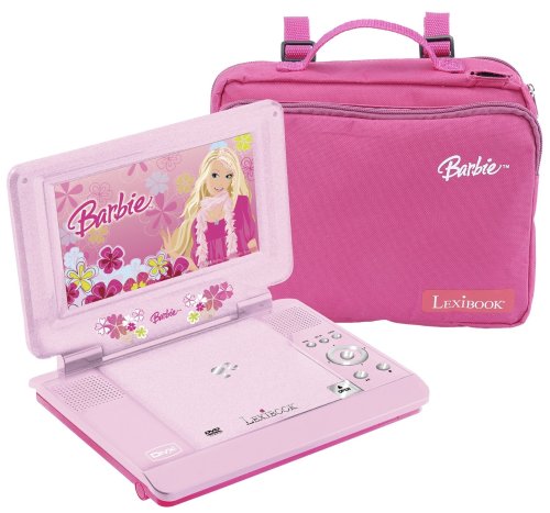 Barbie DVDP 1 BB Tragbarer DVD-Player (17,8 cm (7 Zoll) LC-Display, DivX-zertifiziert, SD- Preisvergleich