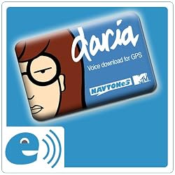 Daria Voice Download Card for Garmin GPS