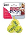 KONG Air KONG Air SqueakAIR Balls Dog Toy, Extra Small, Yellow, 3/pack