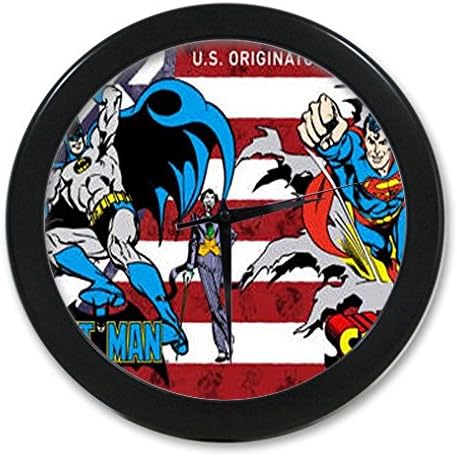 Personalized Custom America DC Comics photos 9.65" elegant wall clock will be unique and unforgettable By MAN TO MAN Wall Clock!