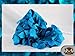 Round Petal Taffeta Teal Fabric / 54