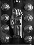 GOLF; CADDY, BALLS Sports Candy Mold Chocolate
