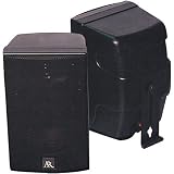 Acoustic Research 402 Indoor / Outdoor Speaker System, Black ( Pair )