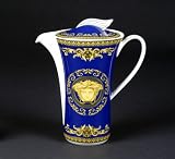 Versace by Rosenthal Medusa Blue Coffee Pot