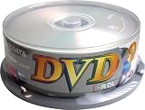 Cheap Ridata Double Layer DVD-R 4X silver matte in 25 pcs cakebox