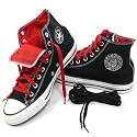 Converse Herren Schuhe Ramones Spezial Edition Chucks schwarz 113971 Schwarz