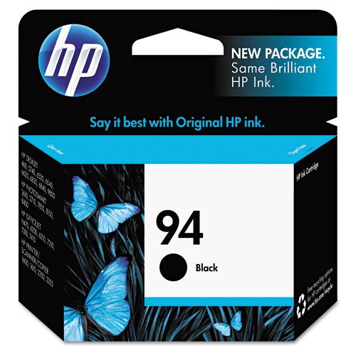 51A431pWR8L HP Products   HP   C8765WN (HP 94) Ink, 480 Page Yield, Black   Sold As 1 Each   Lifelike printouts for photos.   Advanced inkjet cartridge technology.   Designed for easy and intuitive installation. Reviews