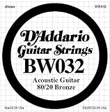 DAddario BW032 80/20 Bronze Guitar Strings, 5-Pack*